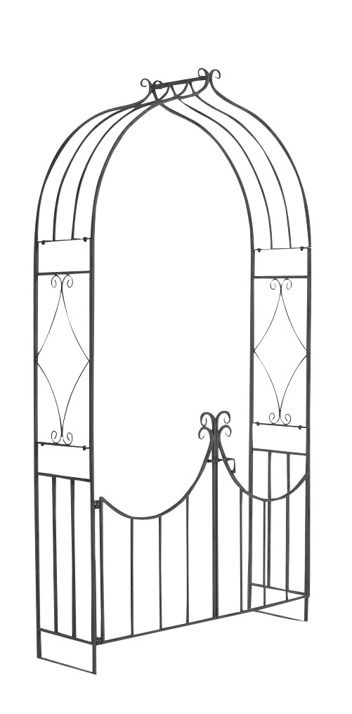 Arco da Giardino VIOLA con Porta