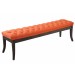 Sitzbank Ramses Stoff antik-dunkel-orange-150 cm