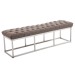 Sitzbank Amun E Stoff-taupe-150 cm