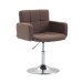 Lounger Los Angeles Stoff-braun